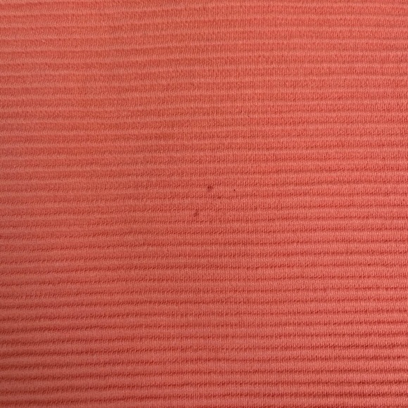 Bershka Collection • Coral Ribbed Bodycon Mini Skirt - Picture 5 of 5